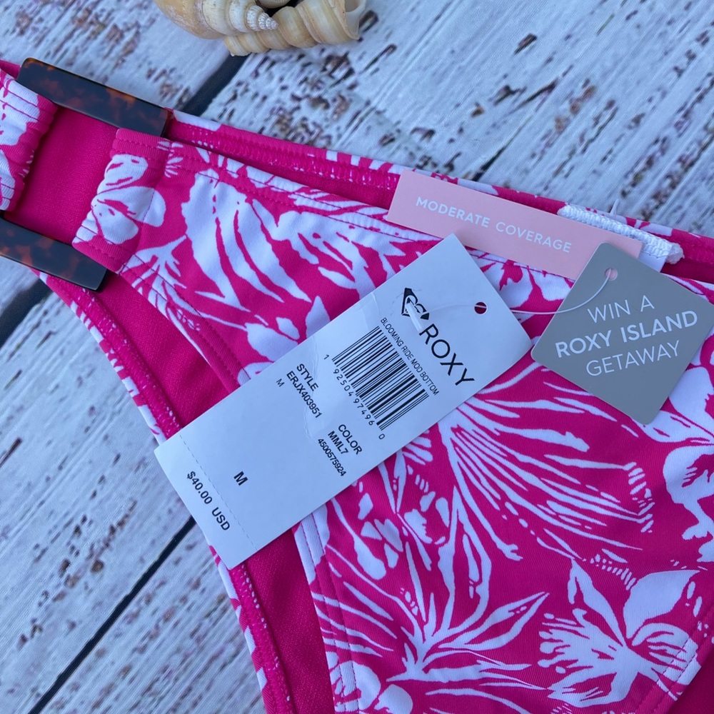 🌺ROXY Blooming Ride Mod Bikini Bottom🌺 - Picture 11 of 11